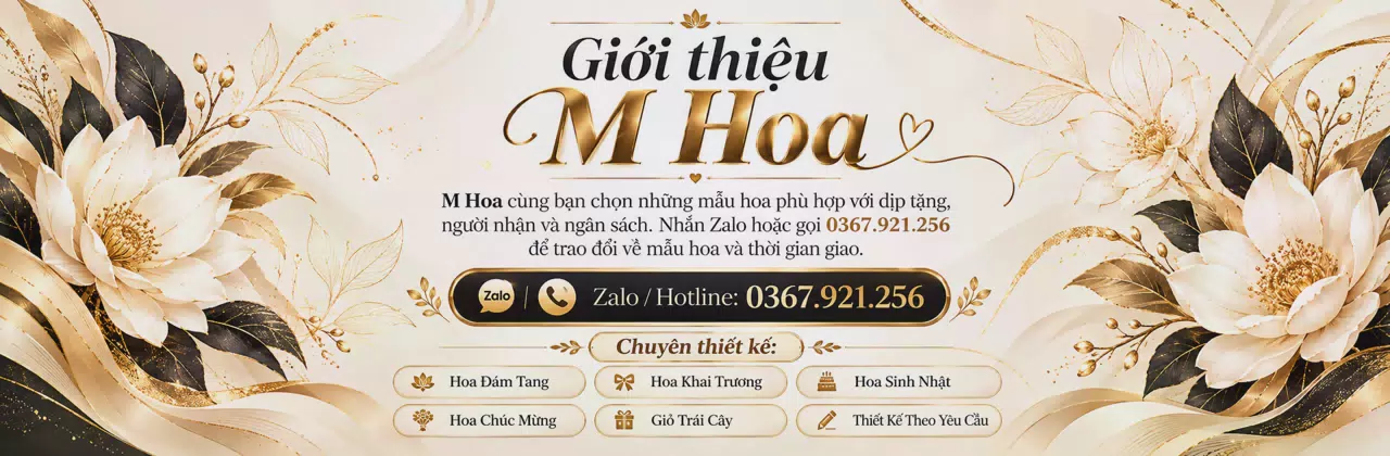 Ảnh bìa Shop hoa tươi Xã Ba Gia Quảng Ngãi - Gói ghém những lời muốn gửi